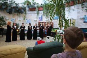 Ансамбль солистов МСХ дал благотворительный концерт в хосписе «Бутово»