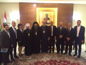 В Ливанском Захле Синодальный хор принял участие в Божественной Литургии