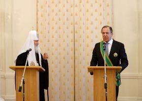 Сергей Лавров высоко оценил вклад Русской Православной Церкви в сохранение межцивилизационного и межконфессионального мира