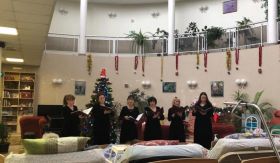 Ансамбль солистов МСХ провёл Рождественский концерт в московском хосписе