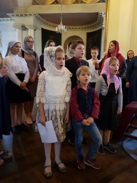 Детское отделение Московского Синодального хора открыло свои двери в новом учебном году