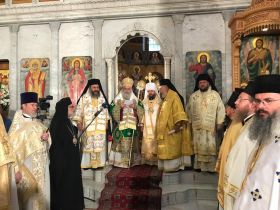 В Ливане Синодальный хор принял участие в торжествах по случаю 60-летия служения в священном сане митрополита Филиппопольского Нифона