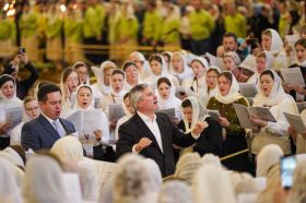В день памяти святителей Московских Предстоятель Русской Православной Церкви совершил Литургию в Храме Христа Спасителя