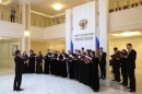 В Совете Федерации в рамках ХХХ Международных образовательных чтений выступил Московский Синодальный хор