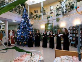 Ансамбль солистов МСХ провёл второй Рождественский концерт в московском хосписе «Некрасовка»