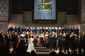 Московский Синодальный хор принял участие в открытии Большого фестиваля Российского национального оркестра