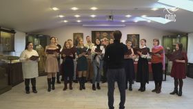 В канун Рождества прошёл первый онлайн концерт Молодёжного Синодального хора