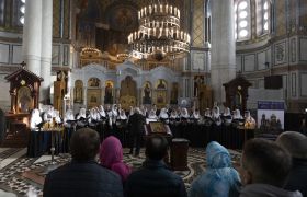 Во Владимирском соборе – усыпальнице адмиралов прозвучала музыка композиторов Донбасса