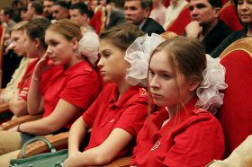 Молодёжный Синодальный хор выступил в рамках конференции «Перспективы и возможности развития Всецерковного православного молодежного движения"