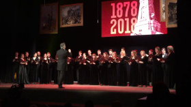 В театре Ивана Вазова прошёл концерт при участии МСХ в честь 140-летия освобождения Болгарии