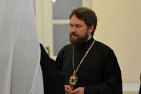 МСХ поздравил митрополита Волоколамского Илариона с 50-летием