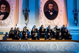 Молодёжный Синодальный хор исполнил музыку молодых композиторов в Консерватории