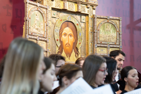 26 октября в Московском Доме художников состоялось торжественное открытие фестиваля современного церковного искусства «Видеть и слышать»!